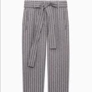 Aritzia Wilfred The Front Tied Pant Grey Size US 4